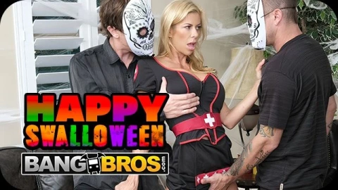 Milf porn with enticing Mr. Pete and Alexis Fawx from Bang Bros Network